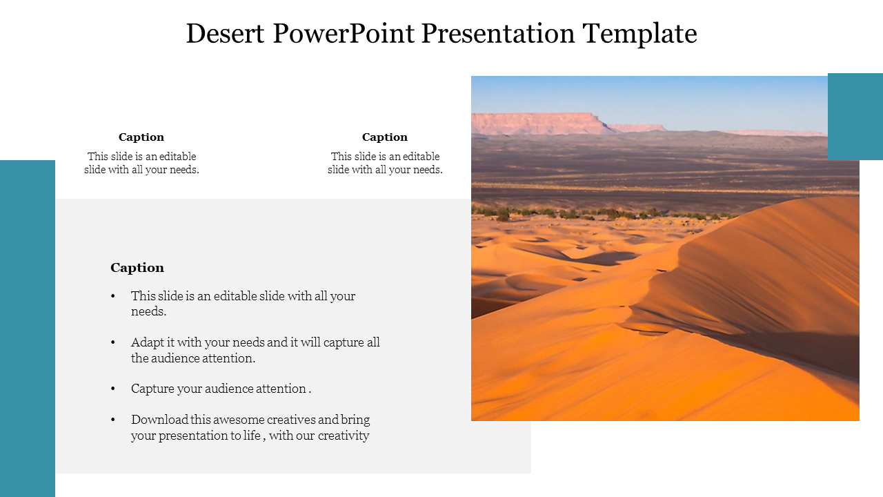 Desert PowerPoint Presentation Template